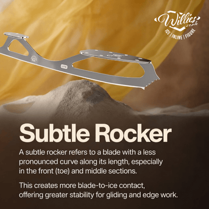 John Wilson Coronation Ace Lite Figure Skating Blades - Figure Blades