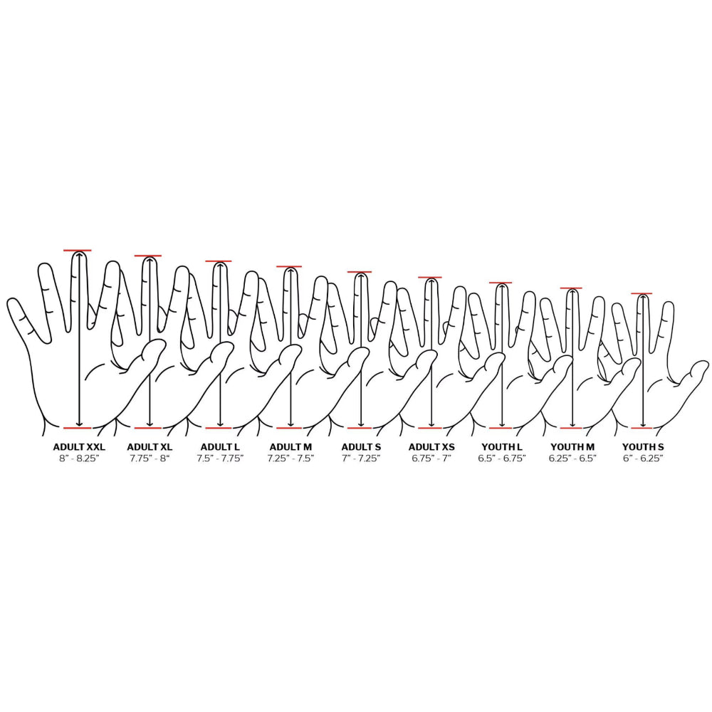 Lizard Skin Inner Glove V2 - Padded - Catchers