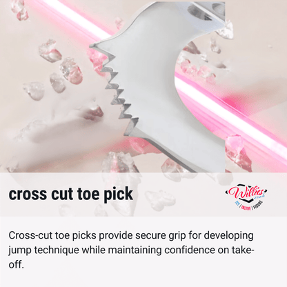 MK Professional Lite Figure Skating Blades - Figure Blades
