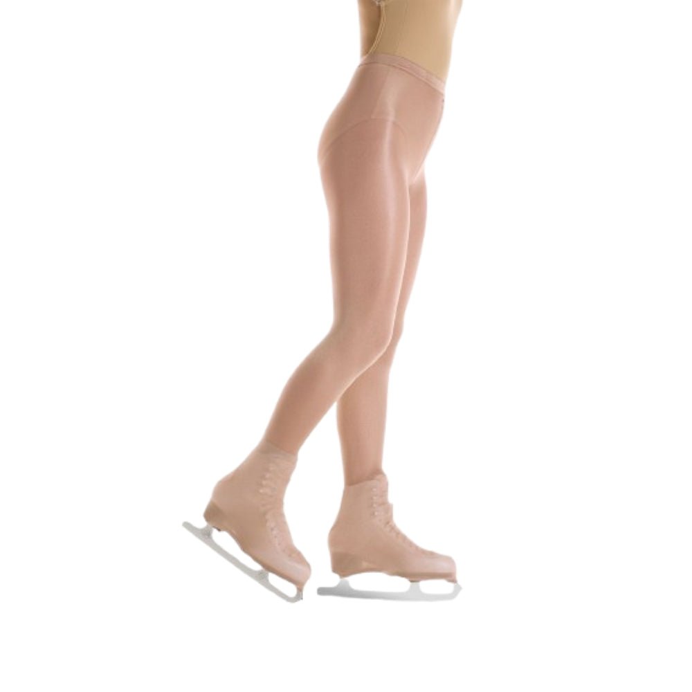 Mondor Shimmer Boot Cover Skating Tights - 3357 - Figure Tights & Leggings