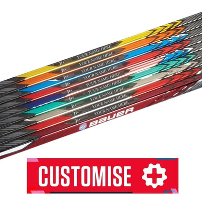 MyBauer Pro Custom Composite Sticks - 2 Pack - Custom Player Sticks