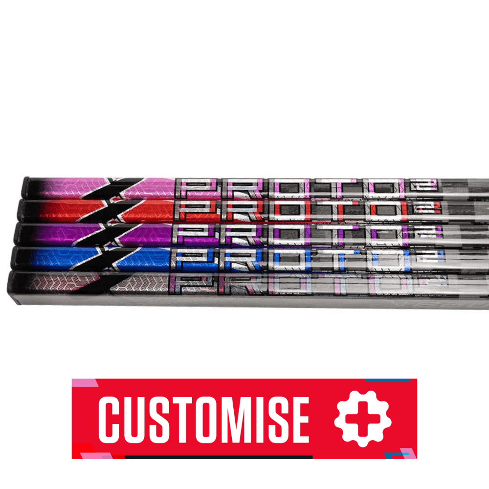 MyBauer PROTO2 Custom Hockey Stick - 2 Pack - Custom Player Sticks