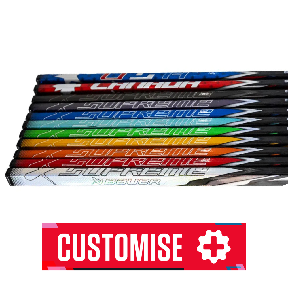 MyBauer Supreme Fuse Custom Hockey Stick - 2 Pack - Custom Player Sticks