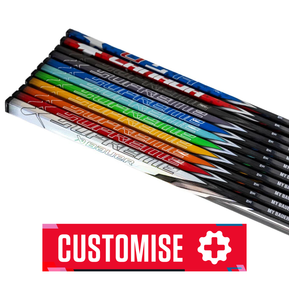 MyBauer Supreme Fuse Custom Hockey Stick - QuickTurn - Custom Player Sticks
