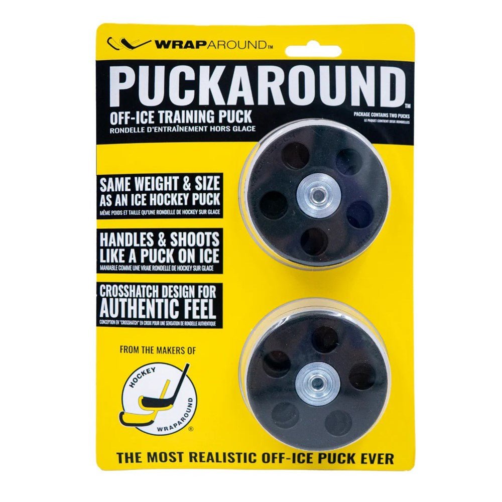 Puckaround Off Ice Training Puck - 2 Pack - Pucks & Balls