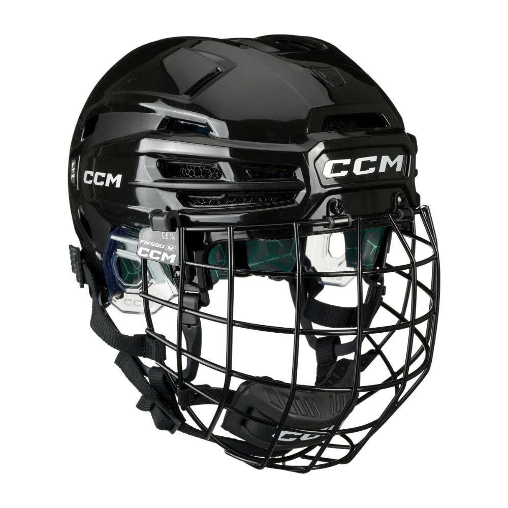 CCM Jetspeed FTW Hockey Helmet Combo