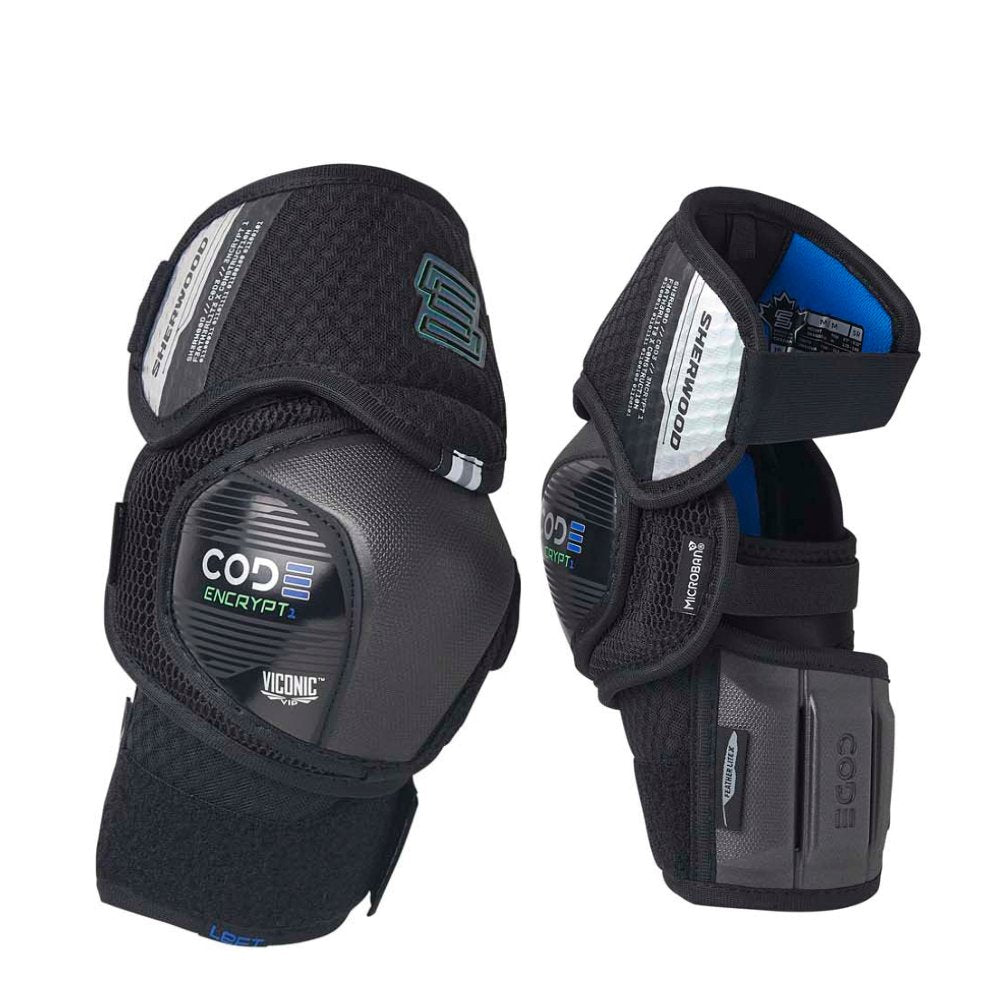 Sher - Wood Code Encrypt 1 Elbow Pads - Elbow Pads