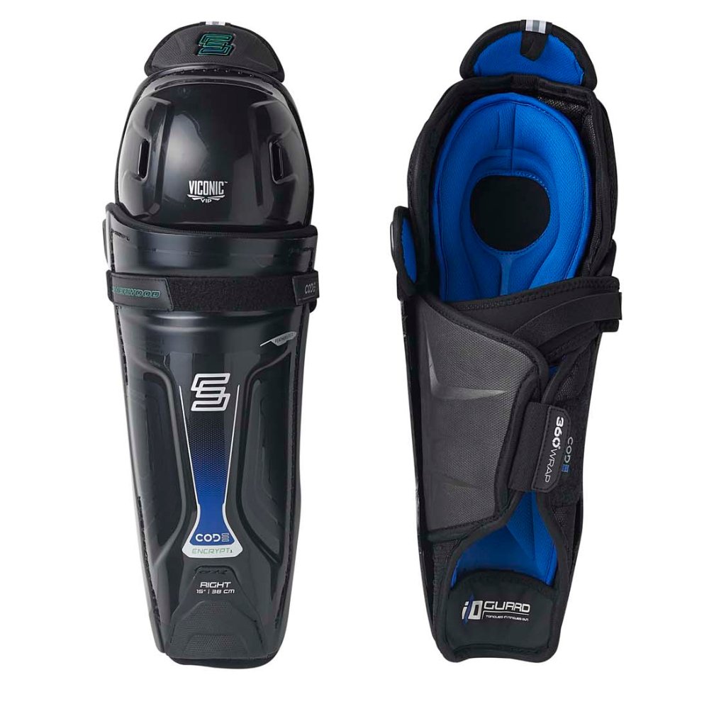 Sher - Wood Code Encrypt 1 Shin Guards - Shin Guards