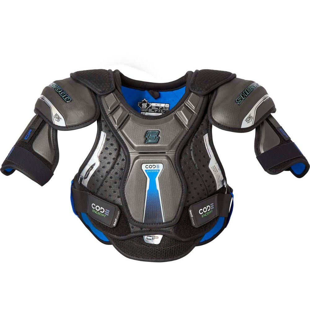 Sher - Wood Code Encrypt 1 Shoulder Pads - Shoulder Pads