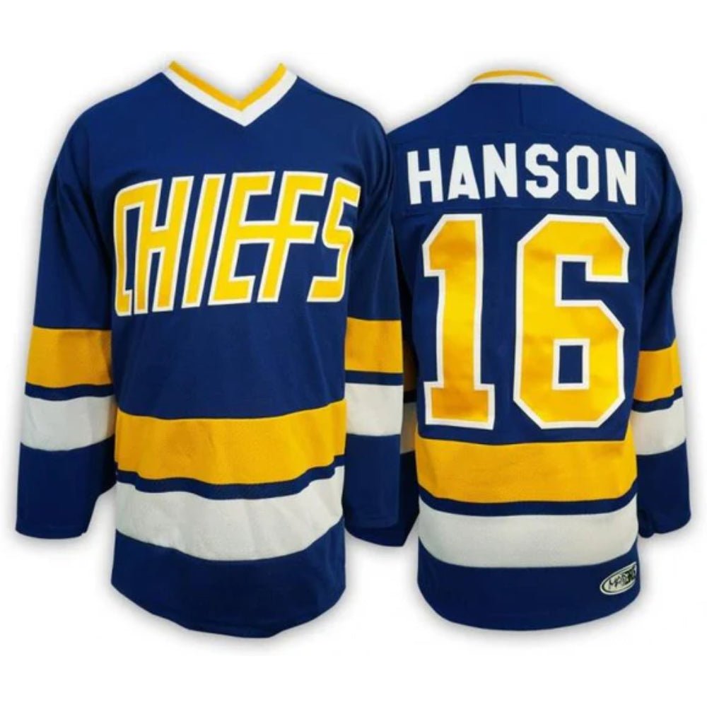 Slap Shot Chiefs Jersey - #16 Hanson - Jerseys