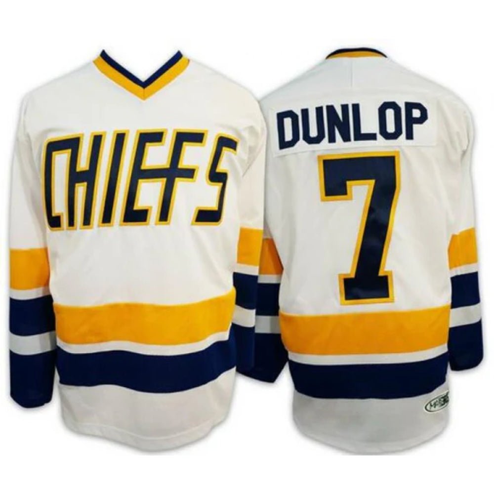 Slap Shot Chiefs Jersey - #7 Dunlop - Jerseys