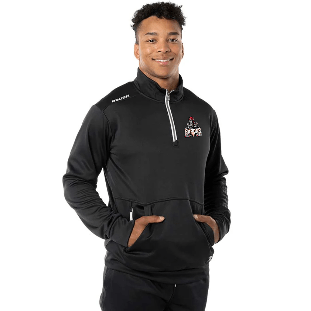 Solihull Junior Barons Bauer Team Fleece 1/2 Zip - Solihull Junior Barons