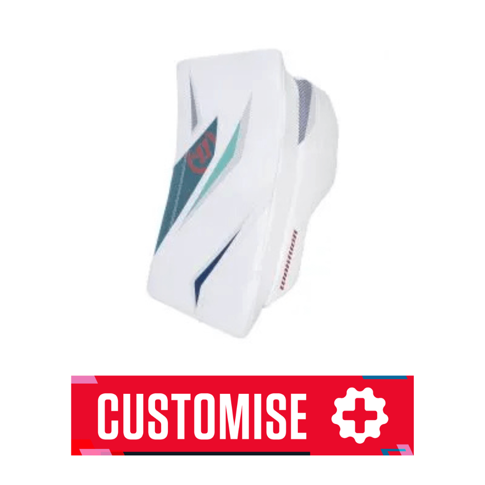 Warrior Alpha Surge Goalie Custom Blocker - Custom Catchers & Blockers