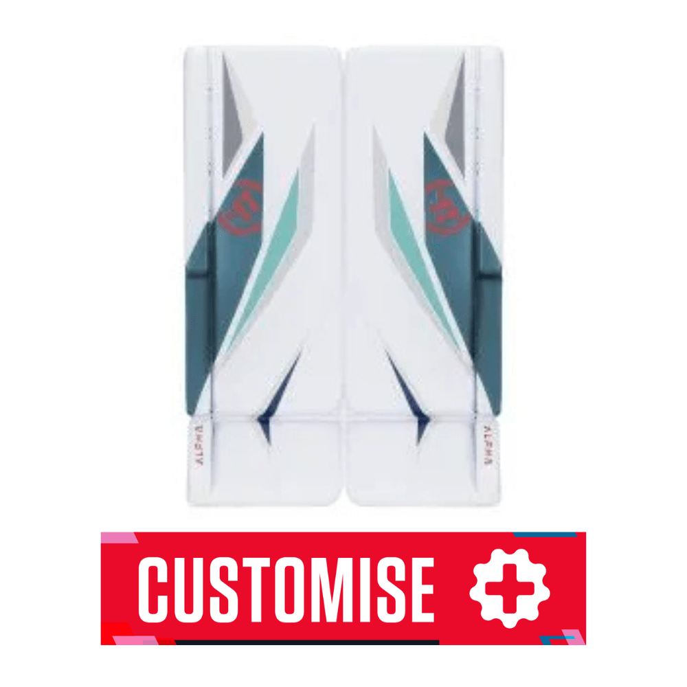 Warrior Alpha Surge Goalie Custom Leg Pads - Custom Leg Pads