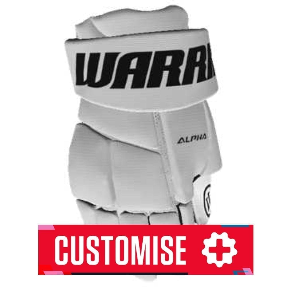 Warrior Custom Player Gloves - Custom Player Gloves