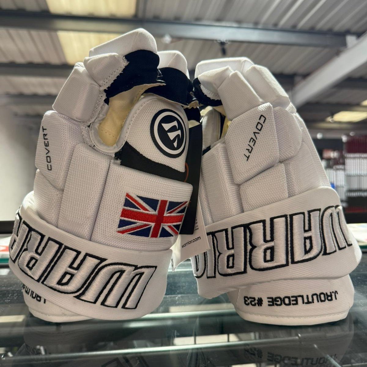 Warrior Custom Player Hockey Gloves - Custom Player Gloves