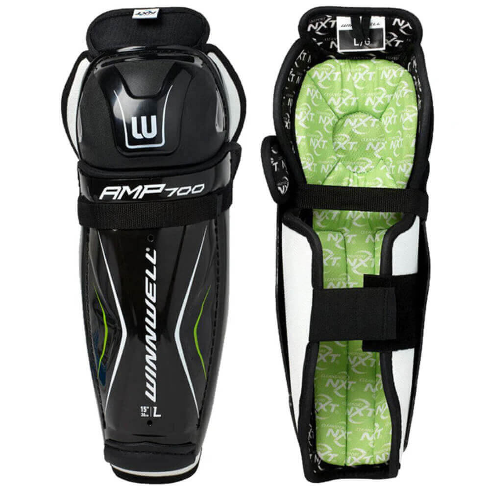 Winnwell AMP700 Hockey Shin Guards