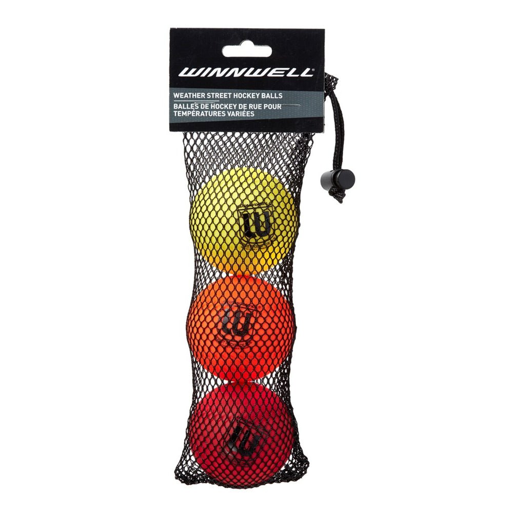 Winnwell Multi Weather Balls - 3 Pack - Pucks & Balls
