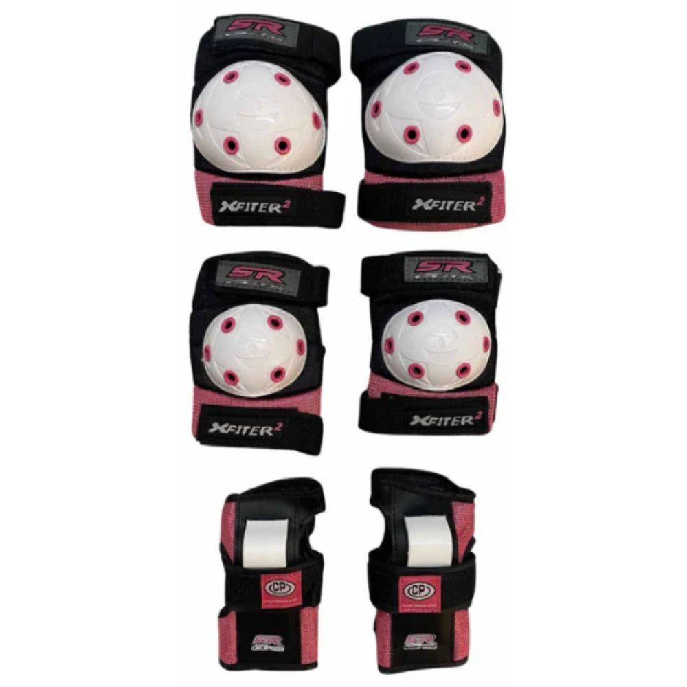 XFITER Kids Roller Skating Pads Set - Quad Skate Accessories