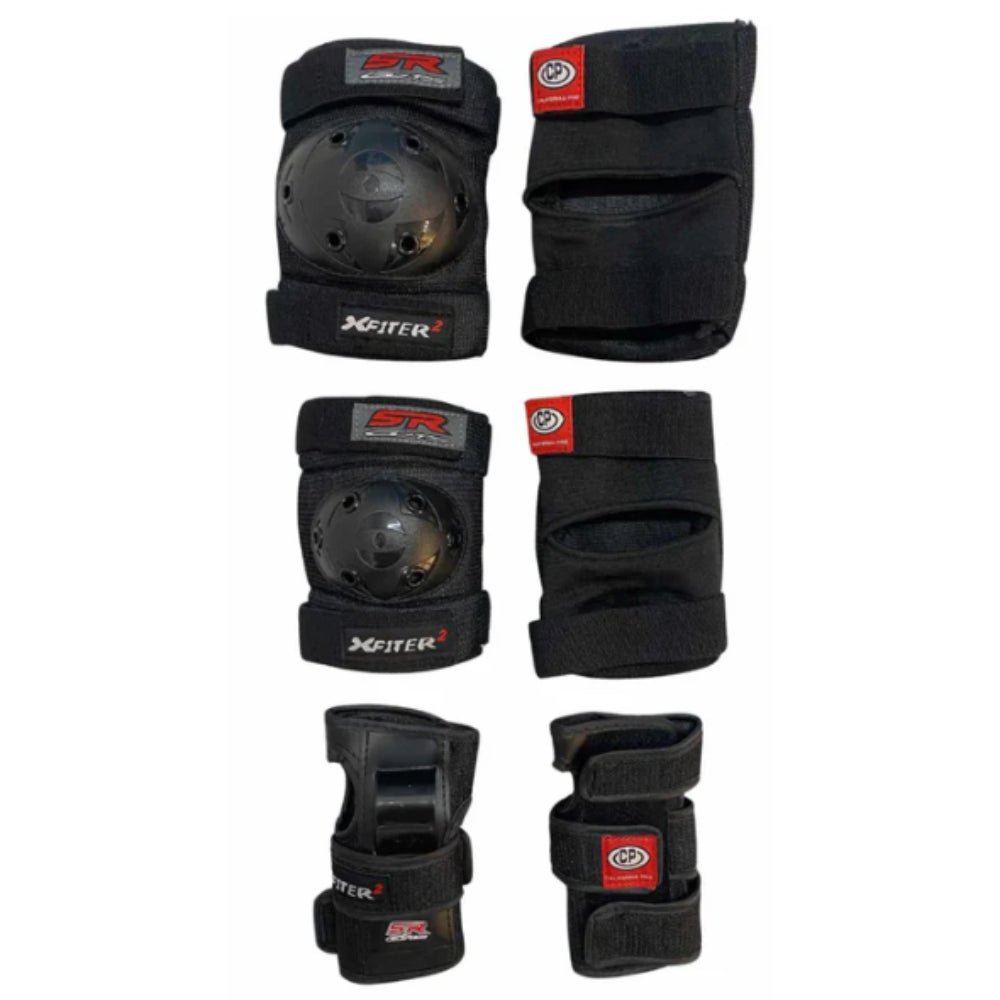 XFITER Kids Roller Skating Pads Set - Quad Skate Accessories