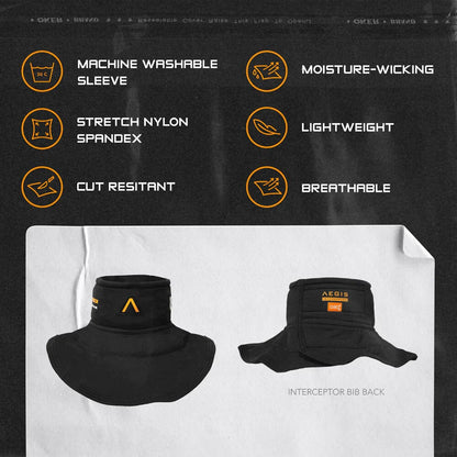 Aegis Interceptor Bib Neck Guard - Neck Guards