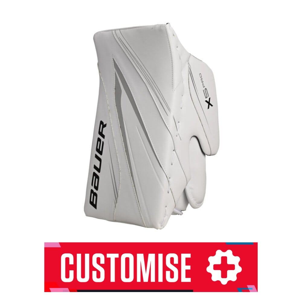 Bauer Vapor X5 Pro Custom Goalie Blocker - Custom Catchers & Blockers
