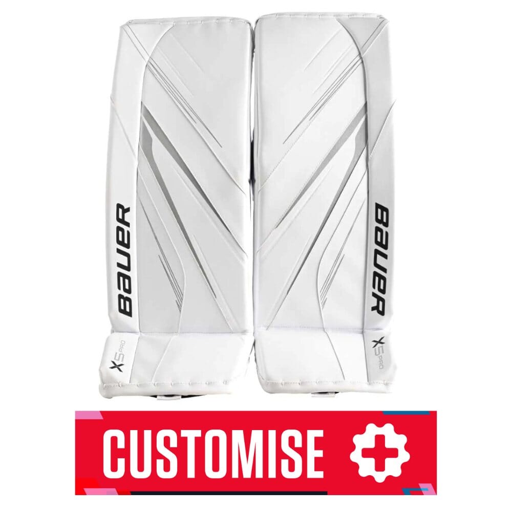 Bauer Vapor X5 Pro Custom Goalie Leg Pads - Custom Leg Pads
