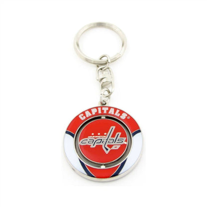 NHL Logo Spinner Keychain - NHL Fan Shop