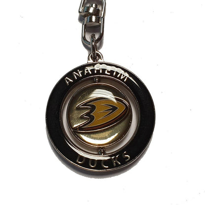 NHL Logo Spinner Keychain - NHL Fan Shop