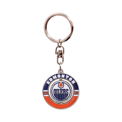 NHL Logo Spinner Keychain - NHL Fan Shop