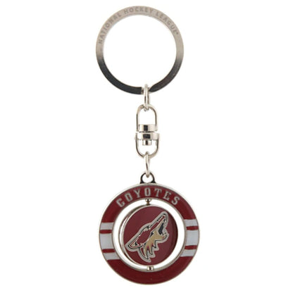 NHL Logo Spinner Keychain - NHL Fan Shop