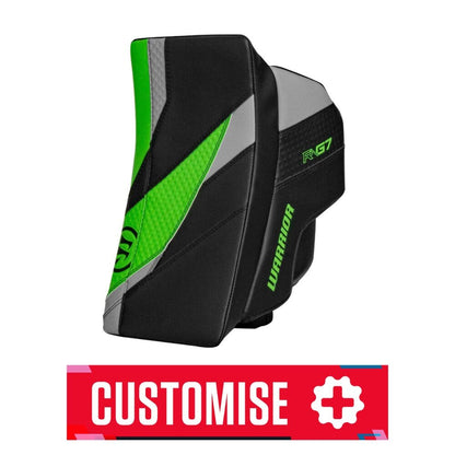 Warrior Ritual G7 Pro+ Custom Goalie Blocker - Custom Catchers & Blockers